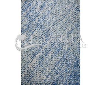 Синтетический ковер  ILLUSION OUTDOOR 20 971 , GREY DARK  BLUE - высокое качество по лучшей цене в Украине